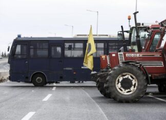 Фермерски блокади в Гърция от днес