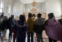 Жителите на Струмяни отбелязаха празника Благовещение